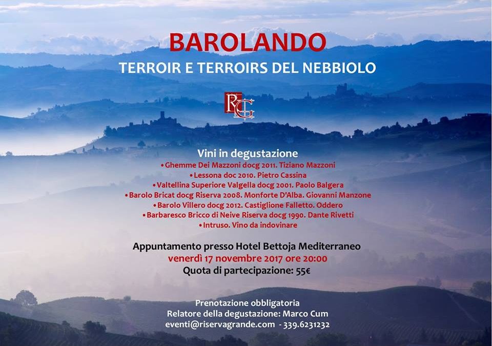 Roma, 17 novembre – Barolando