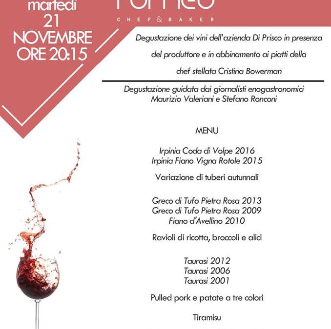 Roma, 21 novembre – Il Fiano, il Greco e il Taurasi secondo Pasquale Di Prisco