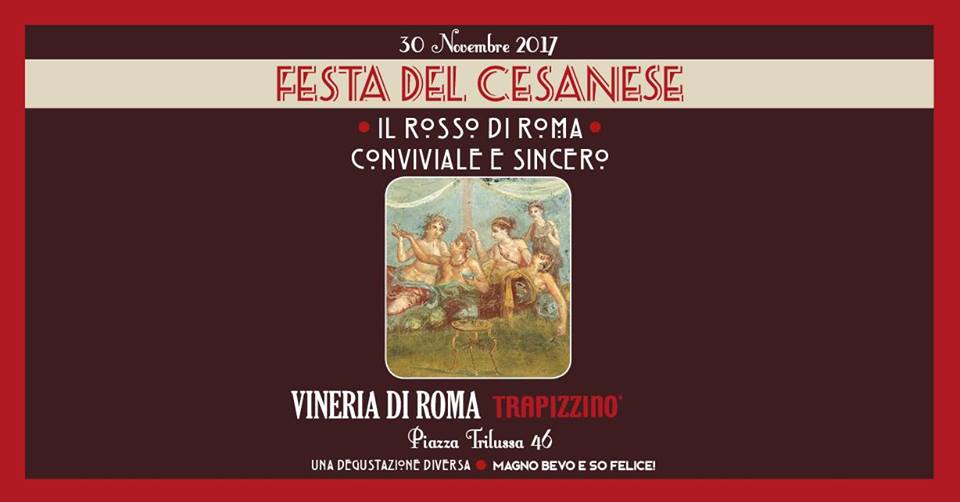 Roma, 30 novembre – Festa del Cesanese