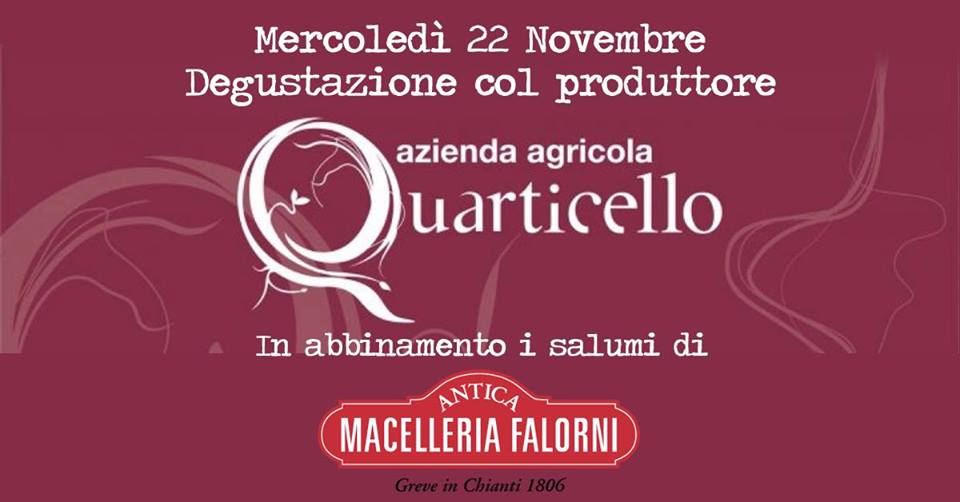 Roma, 22 novembre – Az Agr Quarticello & Salumi Falorni