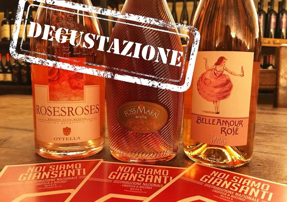 Roma, 9 febbraio – Degustazione vini rosati