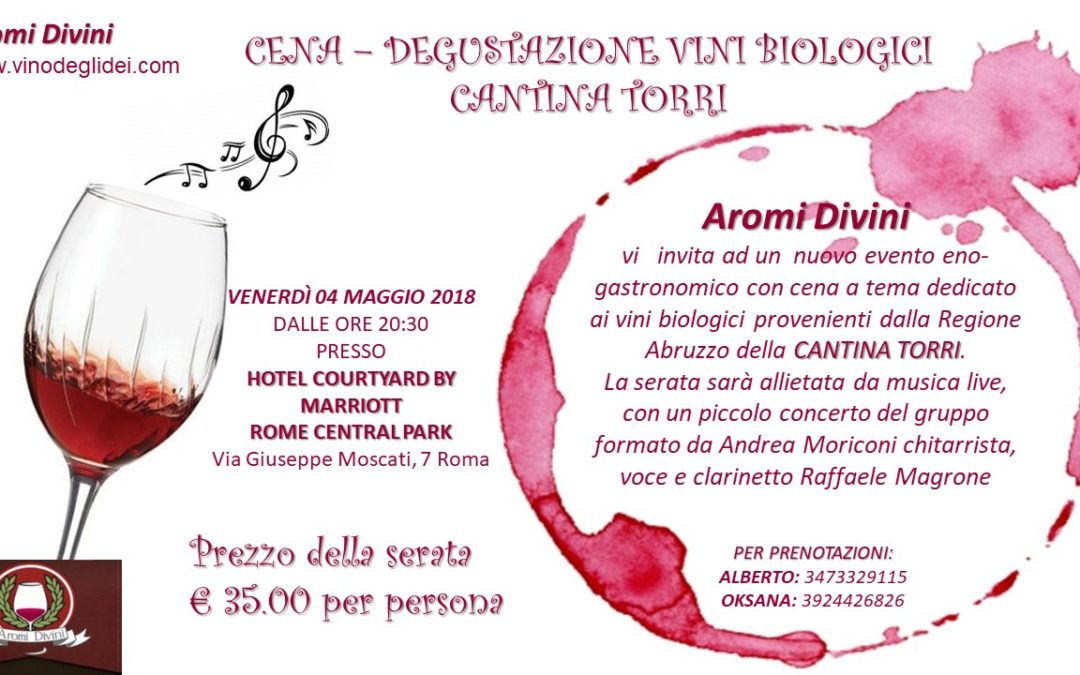 Roma, 4 maggio – Cantina Torri