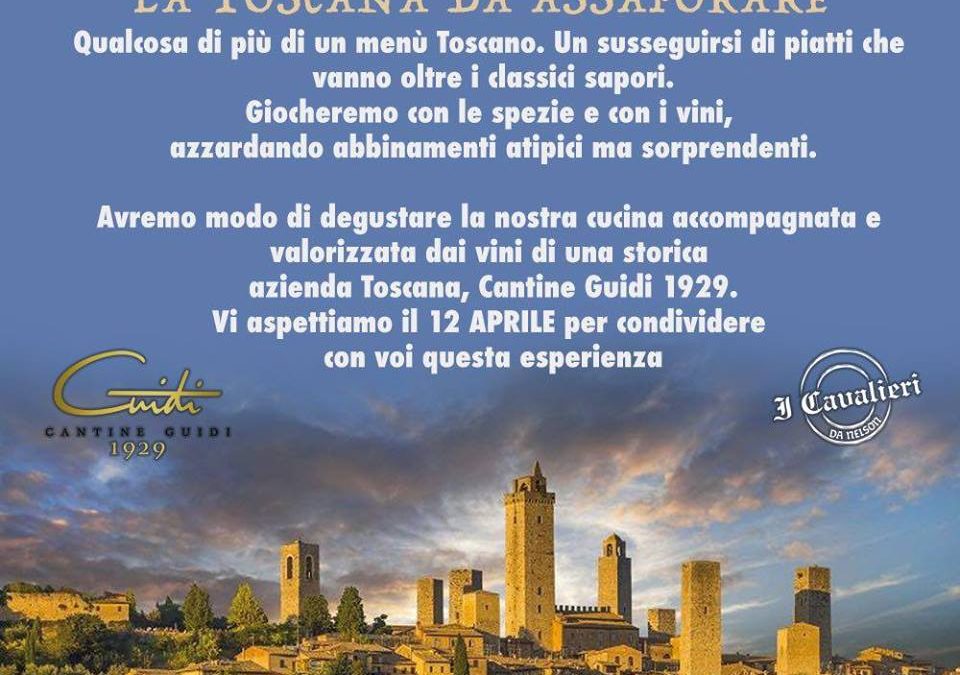 Roma, 12 aprile – Cantine Guidi a I Cavalieri: la Toscana da riscoprire