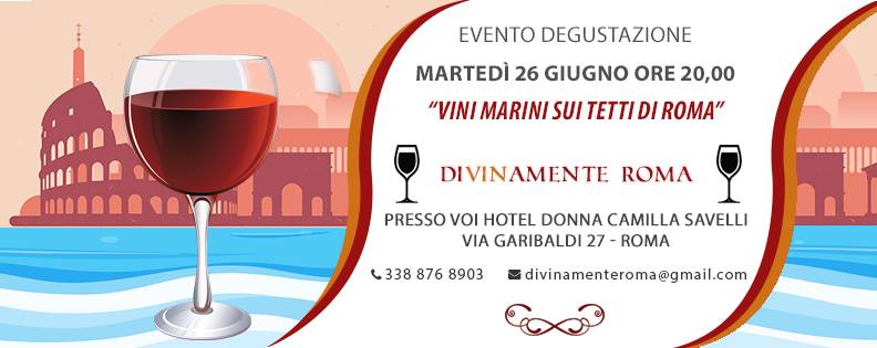 Roma, 26 giugno – Vini Marini sui tetti di Roma
