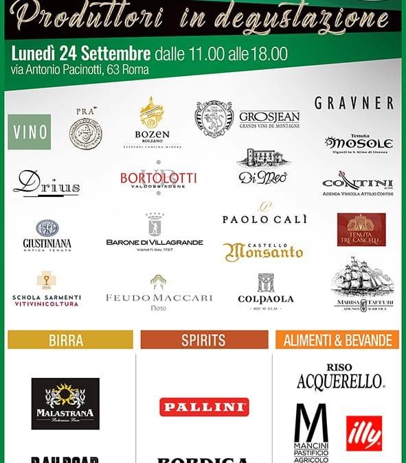 Roma, 24 settembre – Incontro con il Produttore