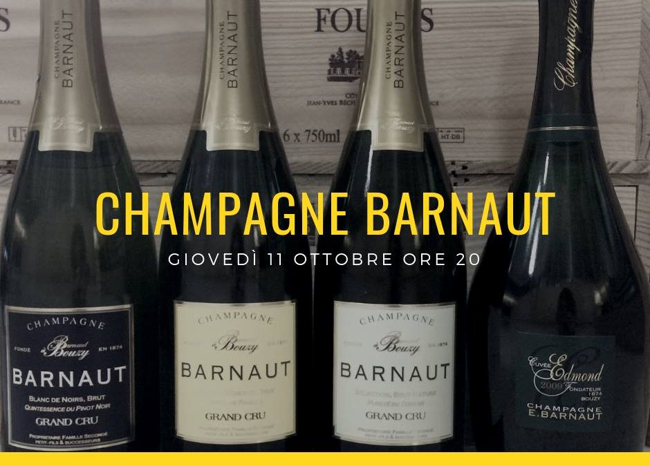 Roma, 11 ottobre – Degustazione di champagne Barnaut