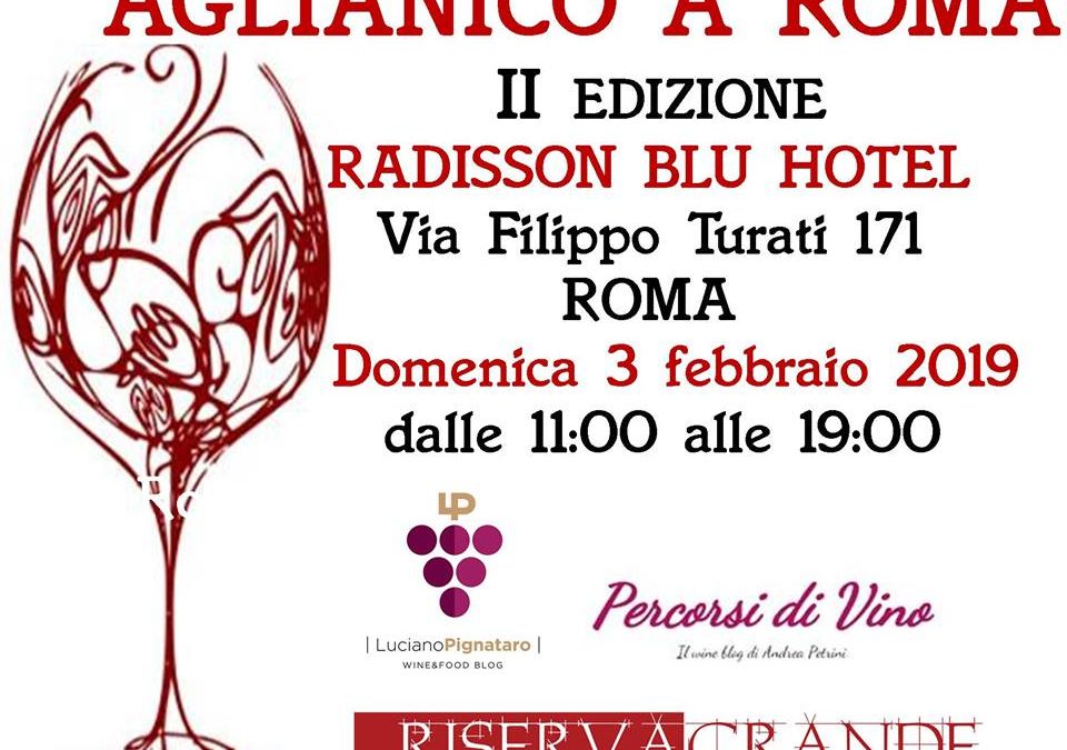 Roma, 3 febbraio – Aglianico a Roma