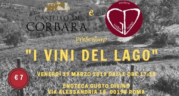 Roma, 29 marzo – I vini del lago