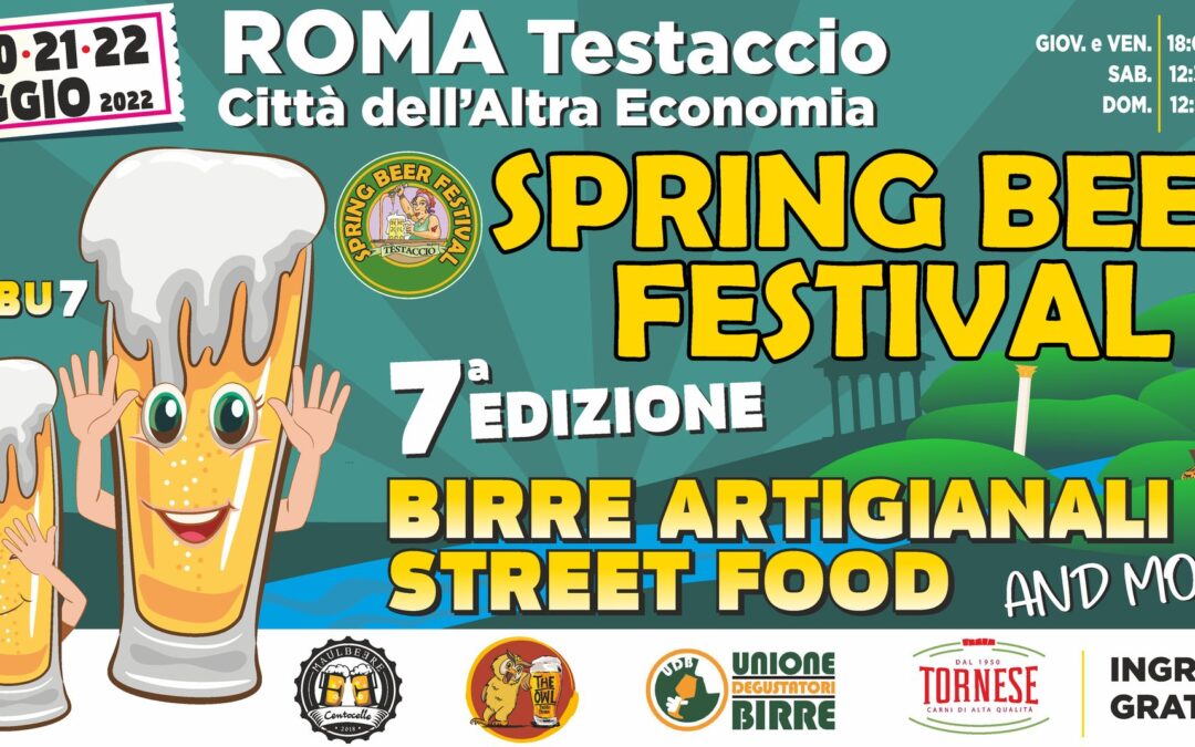 Spring Beer Festival Roma – Dal 19 al 22 maggio