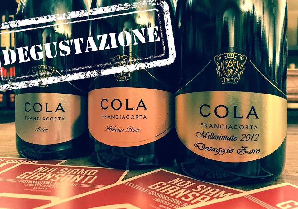 Roma, 13 ottobre – Degustazione Franciacorta Cola