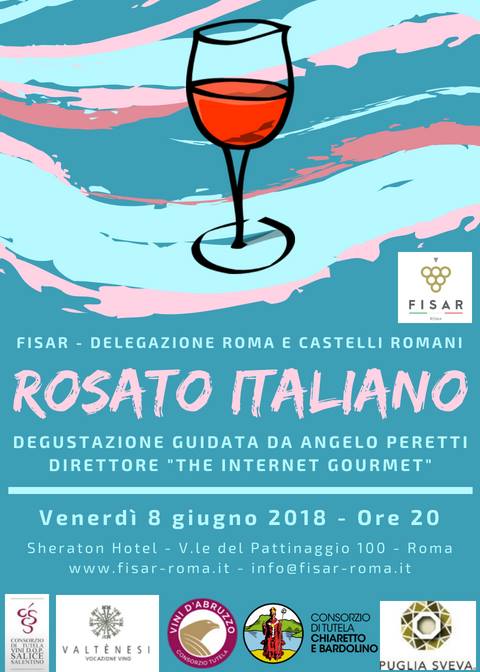 Roma, 8 giugno – Rosato Autoctono Italiano