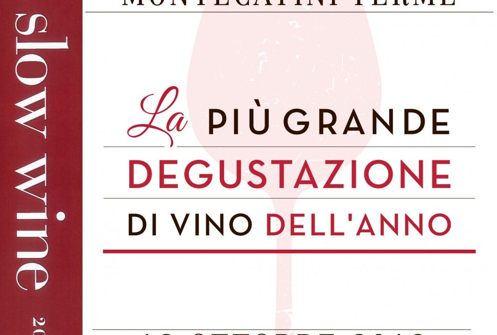 Montecatini (Pt), 12 ottobre – Presentazione Guida Slow Wine 2020